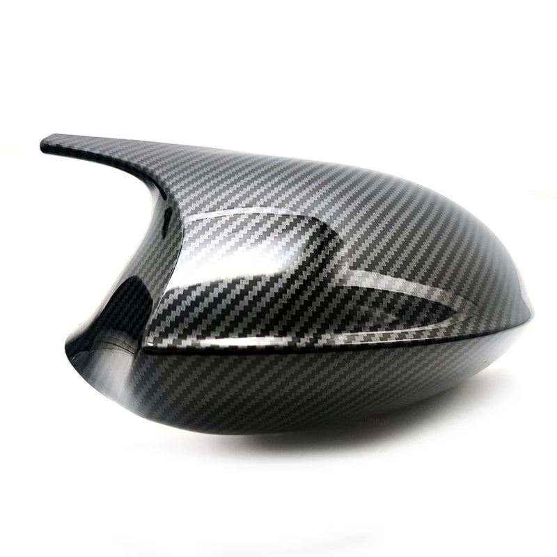 Premium Carbon Fiber Style M3 Side Mirror Covers for BMW 1 & 3 Series (E81, E82, E87, E88, E90, E91, E92, E93)