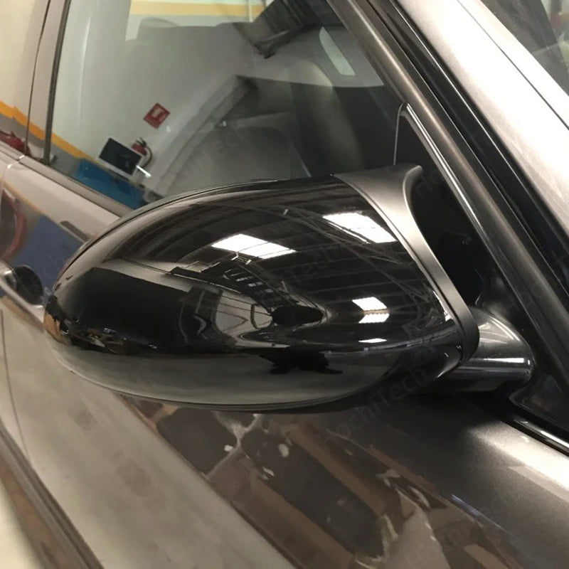 Premium Carbon Fiber Style M3 Side Mirror Covers for BMW 1 & 3 Series (E81, E82, E87, E88, E90, E91, E92, E93)