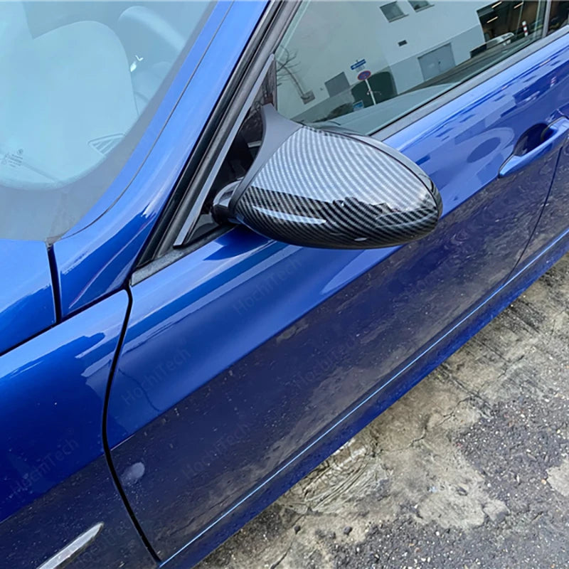 Premium Carbon Fiber Style M3 Side Mirror Covers for BMW 1 & 3 Series (E81, E82, E87, E88, E90, E91, E92, E93)