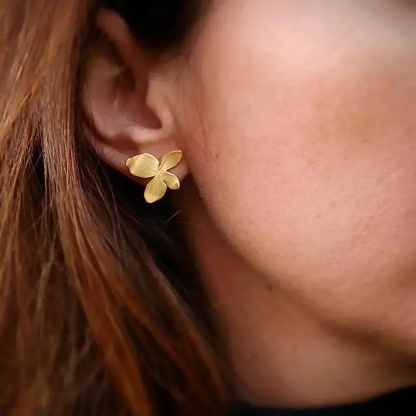 Pendientes Flor de Hortensia
